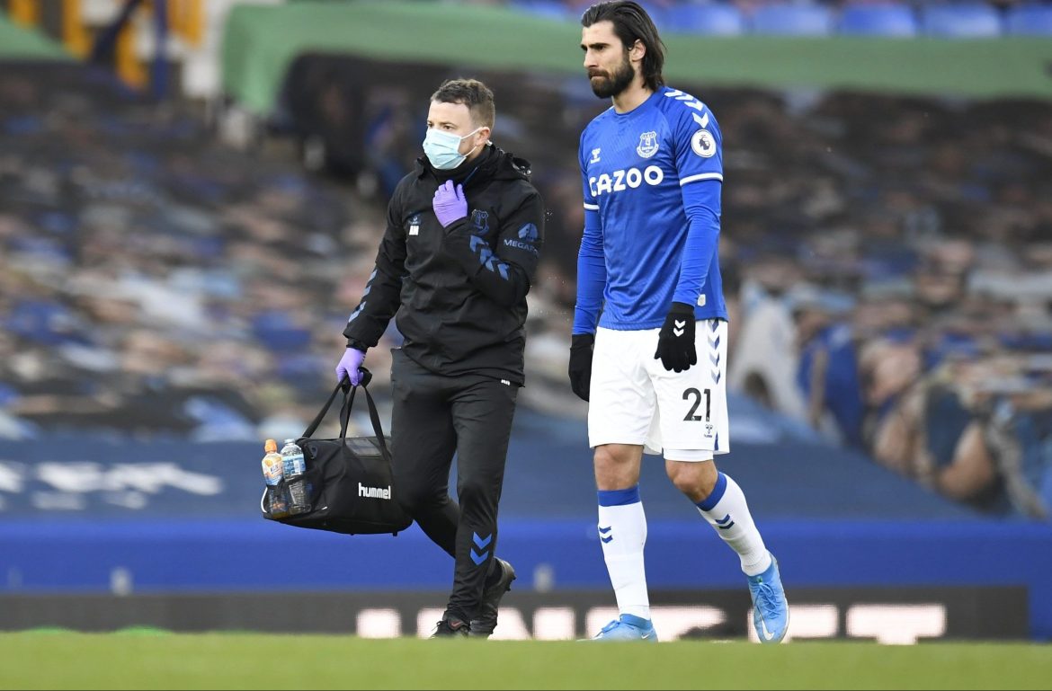 Everton were rinsed by Andre Gomes