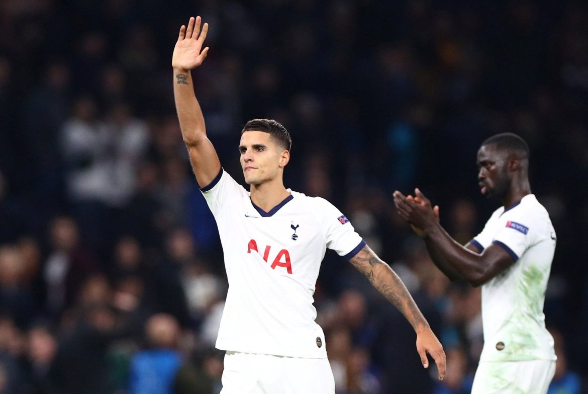 Erik Lamela heading for Tottenham exit