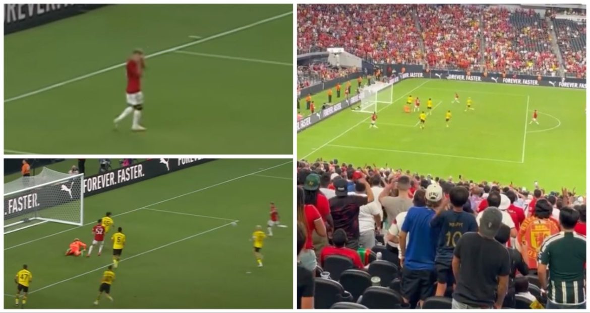 £82m Manchester United Winger Misses Absolute Sitter