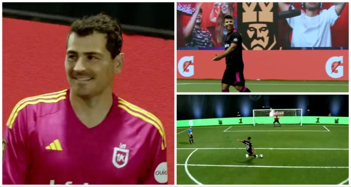 Footage Goes Viral As Iker Casillas Thwarts Sergio Aguero